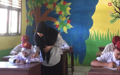 Pelatihan Pengisian Lembar Jawaban Komputer bagi Siswa Kelas VI SD Negeri 050718 Cempa (Elfi Lailan Syamita Lubis, M.Pd)